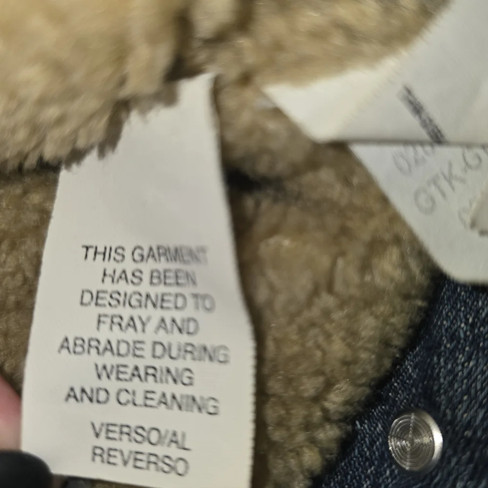 Tommy Hilfiger Y2K Sherpa-Lined Denim Vest Women's Size Large - Picture 8 of 10